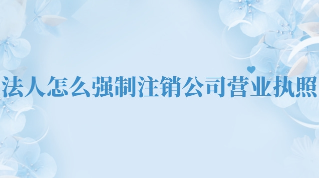 注銷公司營業執照詳細流程網上(法人怎么去注銷公司營業執照)